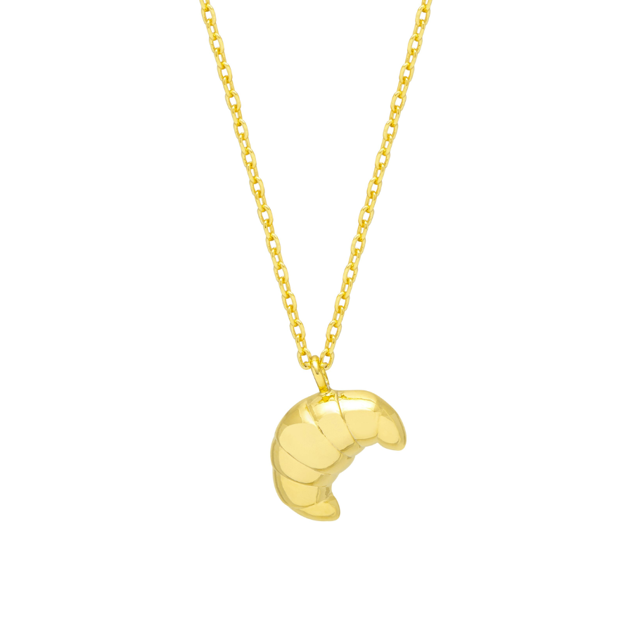 Croissant necklace discount