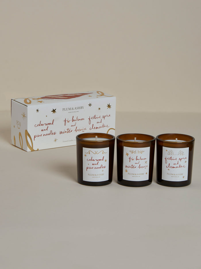 Plum & Ashby - Winter Votives Set - HAYGEN