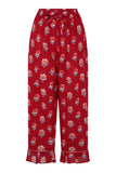 Ecoveeve Frill Pyjama - Red - HAYGEN