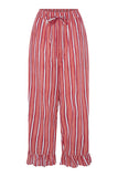 Ecoveeve Frill Pyjama - Pink Stripes - HAYGEN