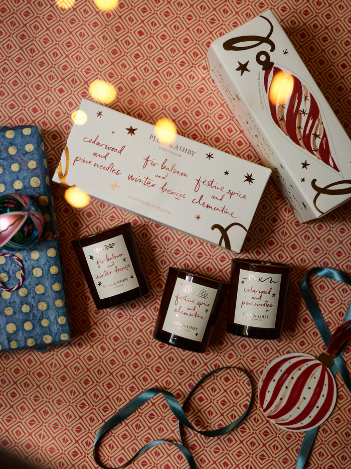 Plum & Ashby - Winter Votives Set - HAYGEN