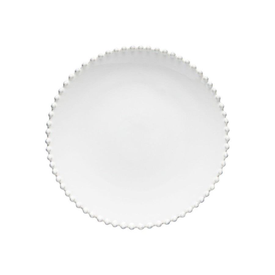 Pearl White Dinner Plate 28CM - HAYGEN