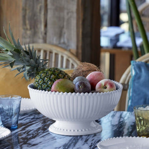 Pearl White Centerpiece Serving bowl 32.2CM - HAYGEN
