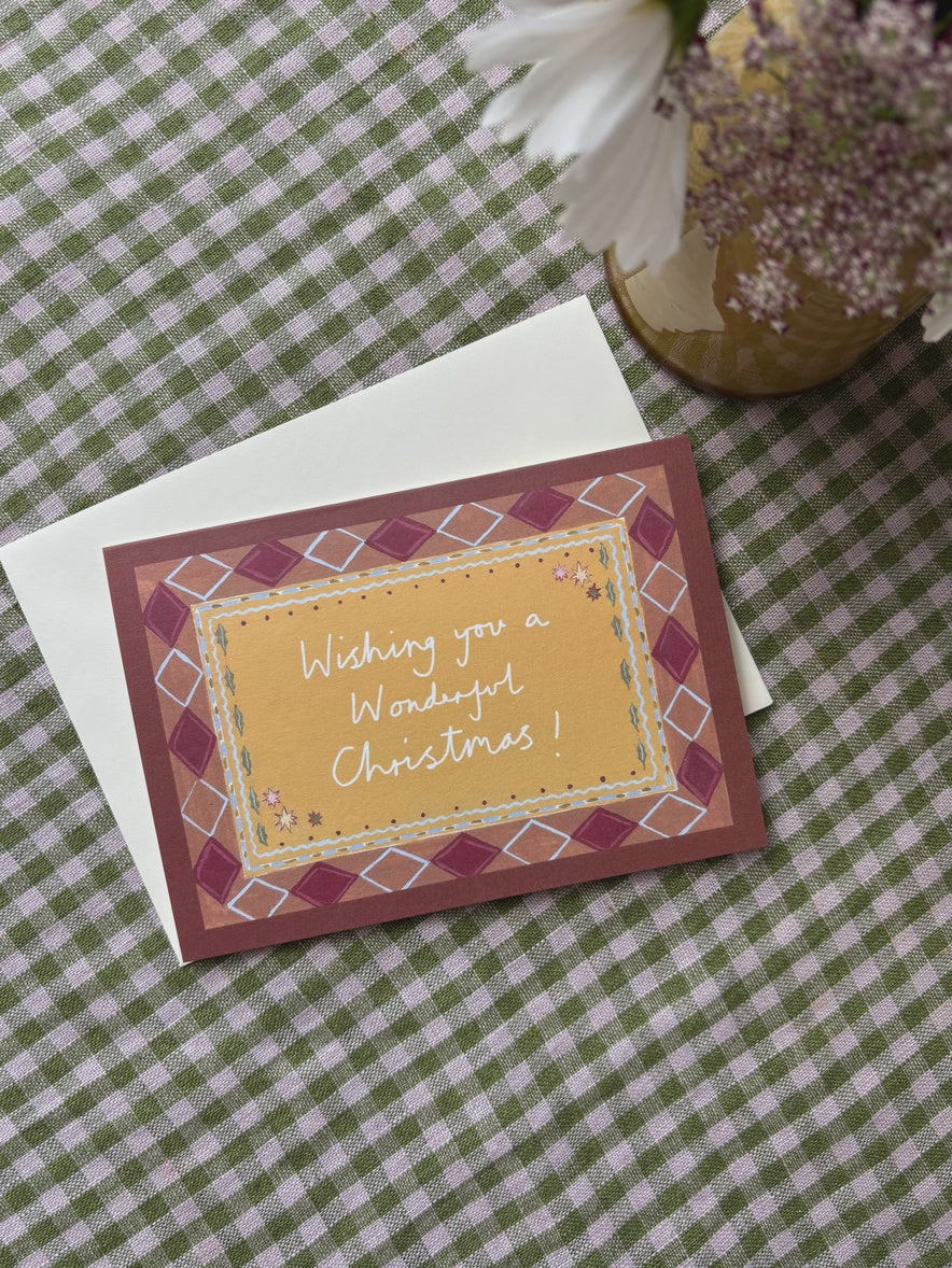 Harriet Watson - Wonderful Christmas Card