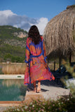 One Hundred Stars - Crane Cobalt Gown - HAYGEN