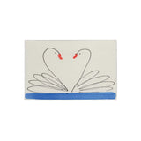Scribble & Daub - Swans Valentine Love Card - HAYGEN