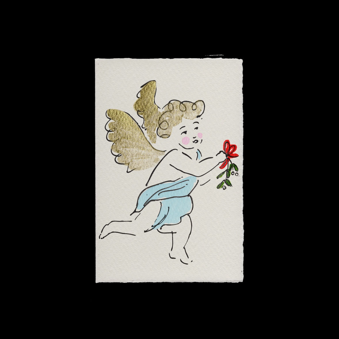 Scribble & Daub - Christmas Kisses (Cherub)