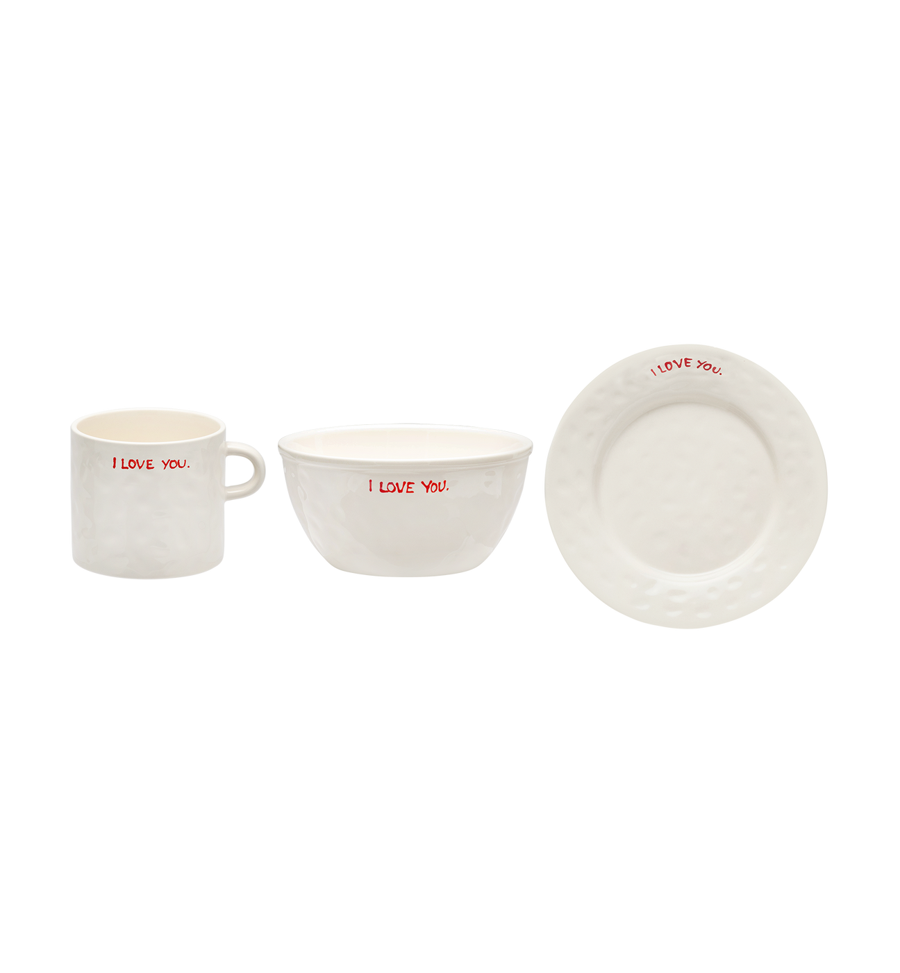 Anna + Nina - I Love You  Breakfast Set - HAYGEN