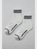 Le Bon Shoppe - Girlfriend Socks - White - HAYGEN