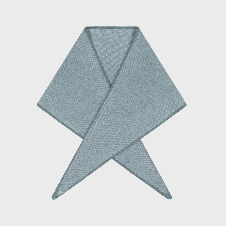 Quinton & Chadwick - Triangle Scarf in Aqua Colours - HAYGEN