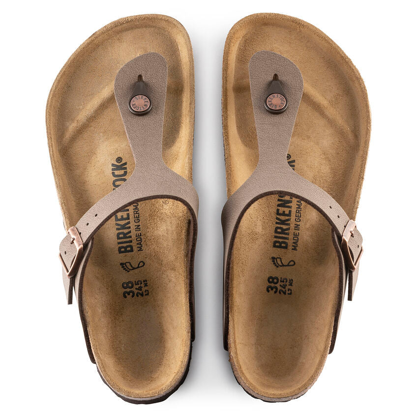 Birkenstock - Gizeh Birko-Flor Nubuck - Mocha - HAYGEN