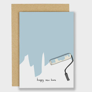 Blue Paint Sample Card