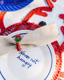Studio Noticed - 'Never not hungry' plate - HAYGEN