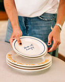 Studio Noticed - 'Never not hungry' plate - HAYGEN