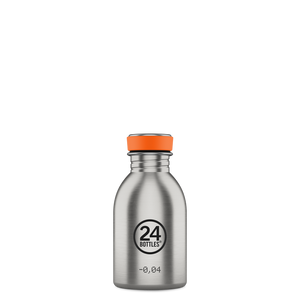 24Bottles - Urban Bottle Brushed Steel - 250 ml