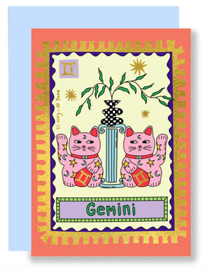 Gemini Gold Foil Card