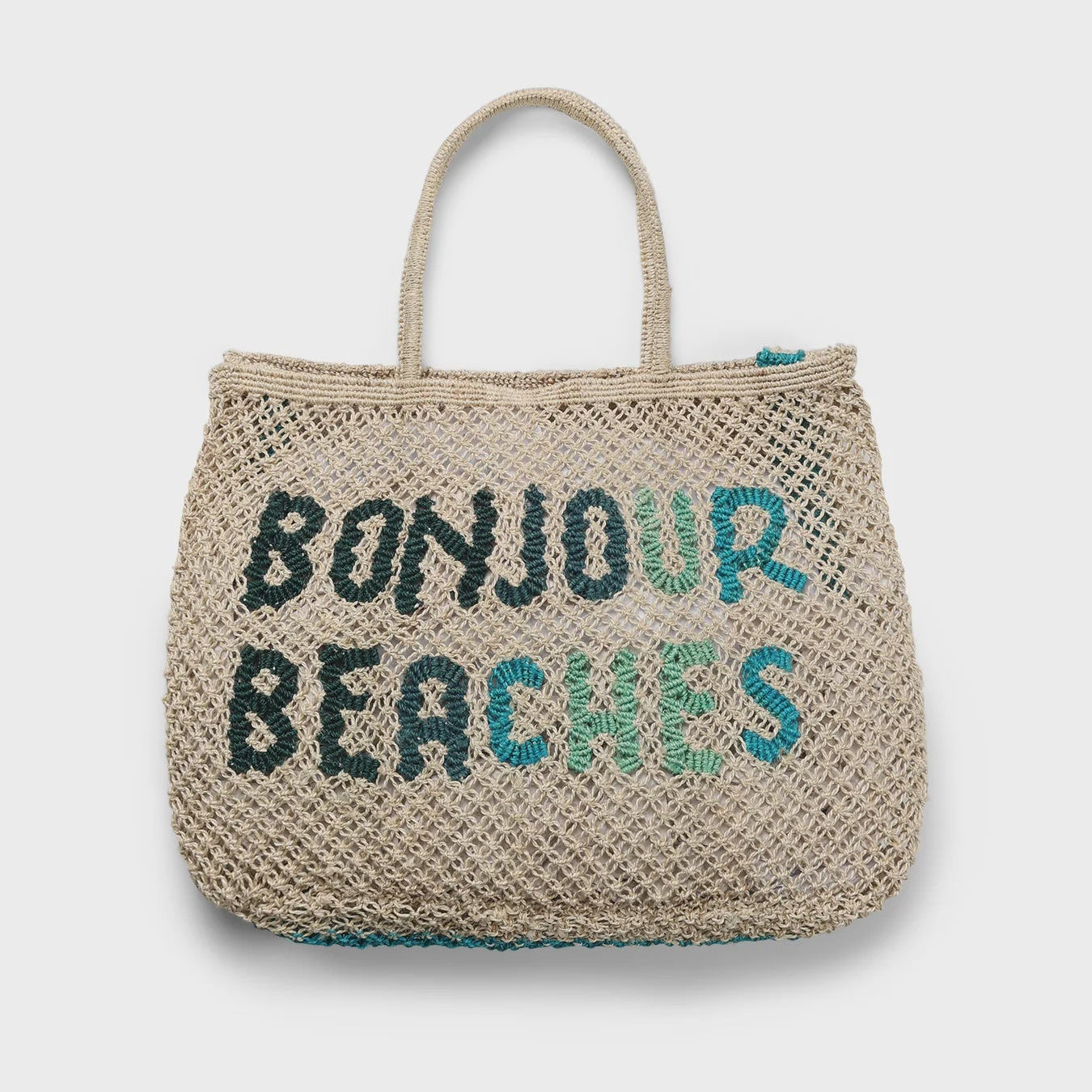 The Jacksons - Bonjour Beaches Natural Bag Large | HAYGEN