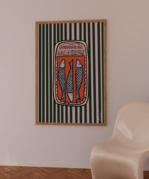 Sardines Print - A3 - HAYGEN