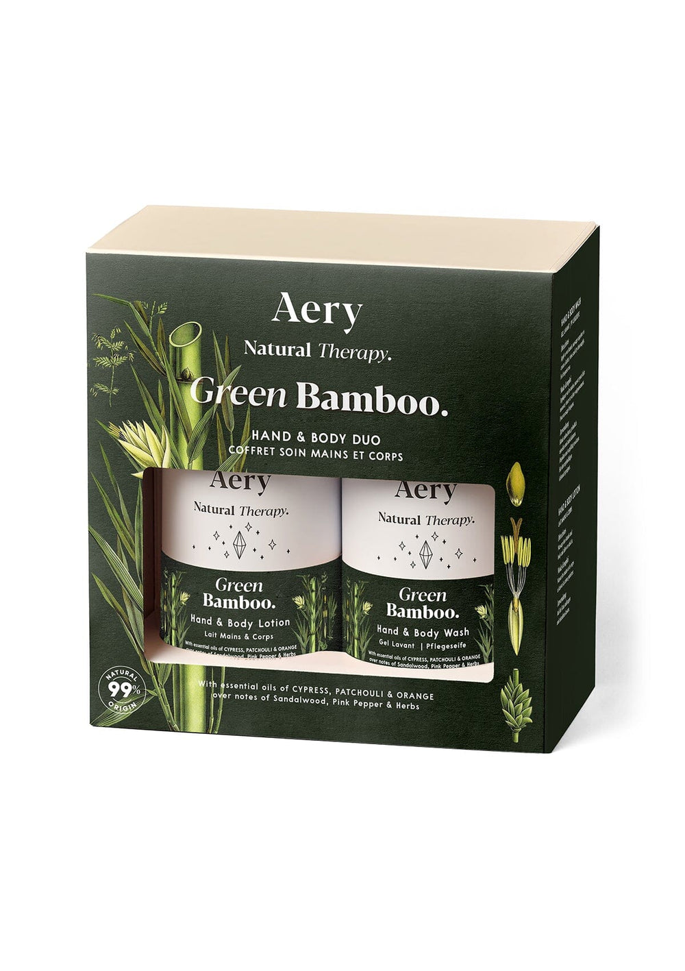 Green Bamboo Hand & Body Wash and Lotion - HAYGEN