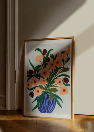 Anine Cecilie Iversen, Cerulean Still Life - 50x70cm - HAYGEN
