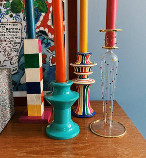 Anna + Nina - Confetti Glass Candleholder - HAYGEN
