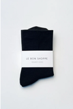 Le Bon Shoppe - Sneaker socks - True Black - HAYGEN