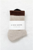 Le Bon Shoppe - Girlfriend Socks - Black Coffee - HAYGEN