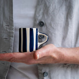 Musango - Espresso Cup Candy Stripes - Blue