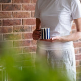 Musango - Demi Mug Candy Stripes - Blue