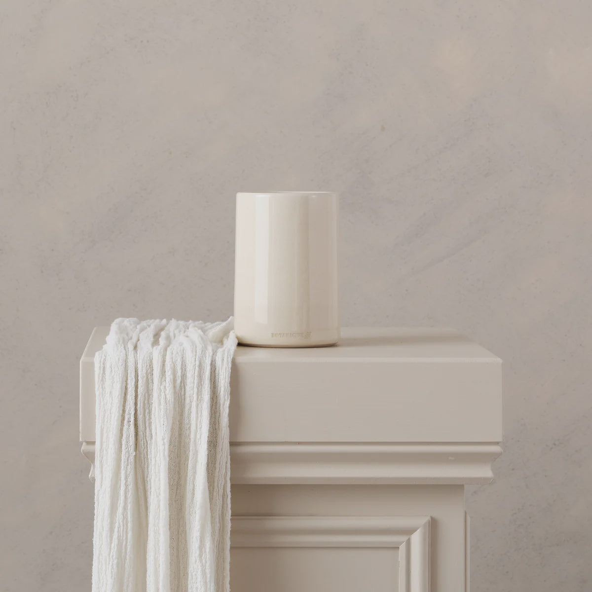 Stoneware Cylinder Vase - Small - HAYGEN