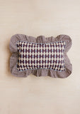 Tbco - Cotton Cushion Cover Camel Harlequin