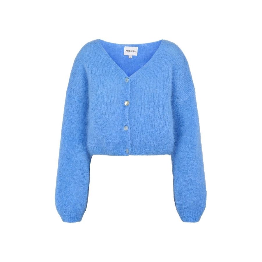 American Dreams - Cornelia Cropped Cardigan Sky Blue - HAYGEN