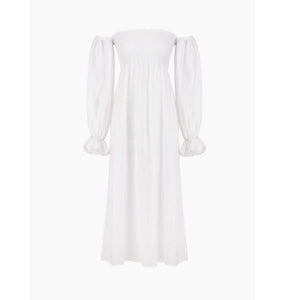 Sleeper - Atlanta Dress - White - HAYGEN