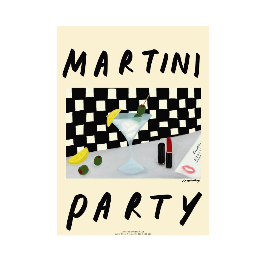 Martini Party - A3 - HAYGEN