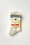 Le Bon Shoppe - Boyfriend Socks - Parchment + Heart - HAYGEN