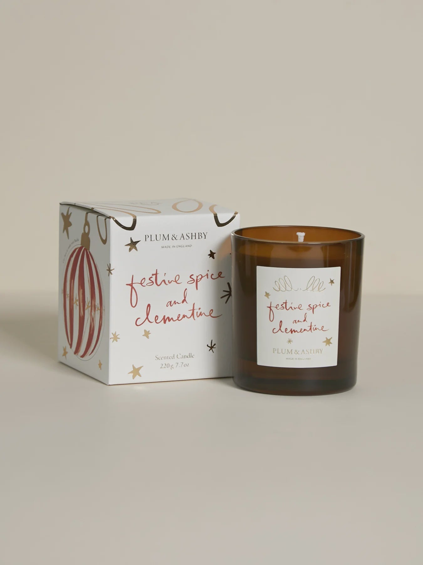 Plum & Ashby - Festive Spice & Clementine Candle