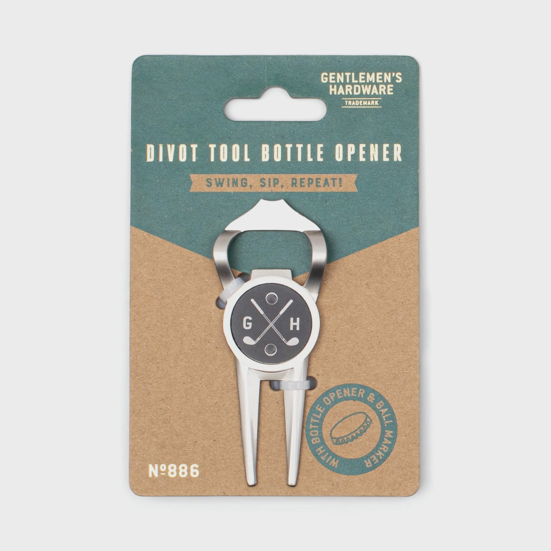 Divot Tool Bottle Opener