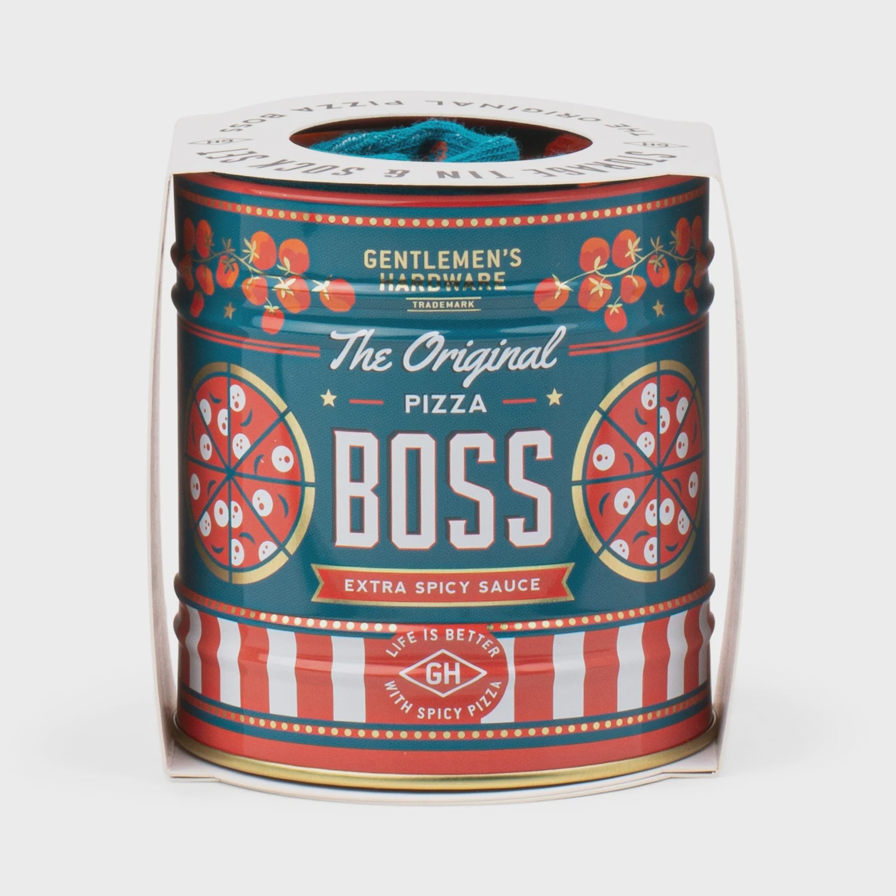 Socks in a Can - Pizza