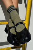 Le Bon Shoppe - Girlfriend Socks - Sage - HAYGEN