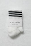 Le Bon Shoppe - Girlfriend Socks - White - HAYGEN