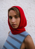 Tbco - Merino Wool Hood  Red - HAYGEN