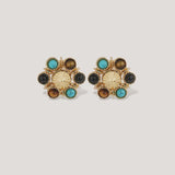 Gas Bijoux - Augusta - Turquoise & Tiger Eye