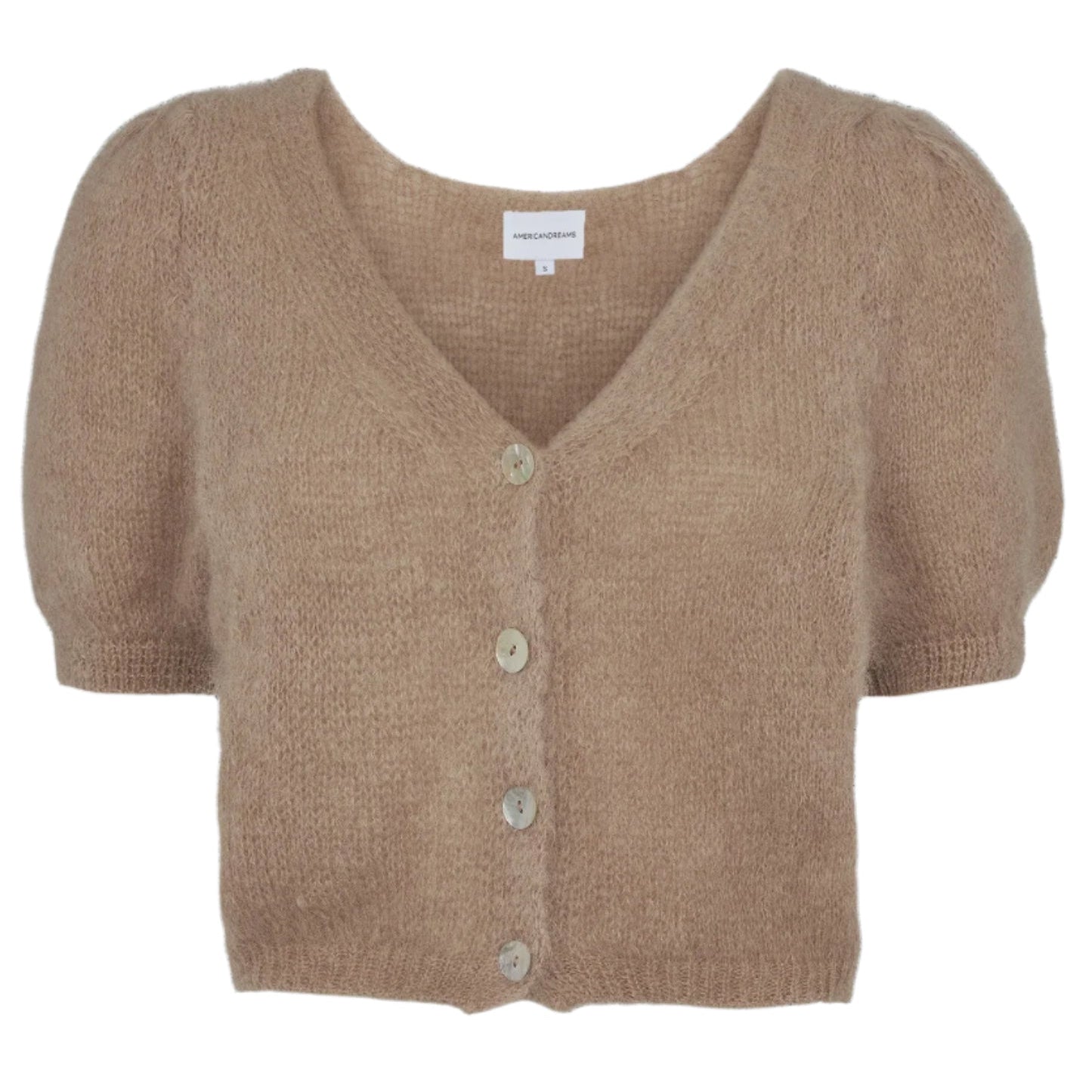 American Dreams - Harper Cardigan Medium Brown - HAYGEN