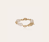 Gas Bijoux - Rainbow Biwa Bracelet Gold - HAYGEN