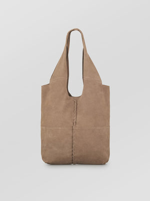 Beck Söndergaard - Suede Demi Bag - Brown
