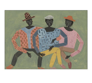 Ibi Meier Oruitemeka - Hanging Out - 50x70cm - HAYGEN