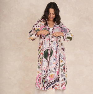 One Hundred Stars - Susani Pink Duster Jacket - HAYGEN