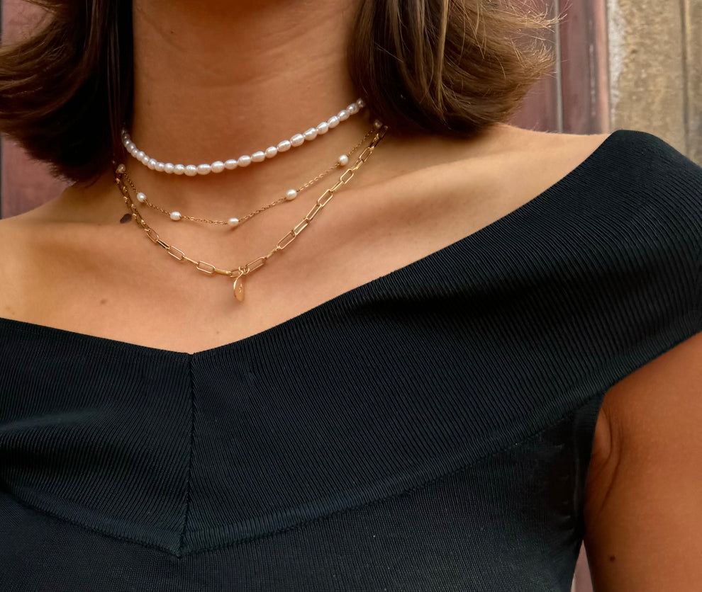 Iris & I - Lydia Pearl Necklace