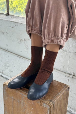 Le Bon Shoppe - Her Socks - Coffee - HAYGEN
