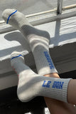 Le Bon Shoppe - Preppy Socks - Ice Blue - HAYGEN